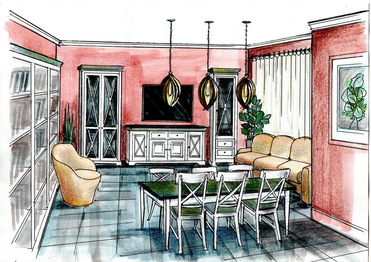 Гостиная Форест